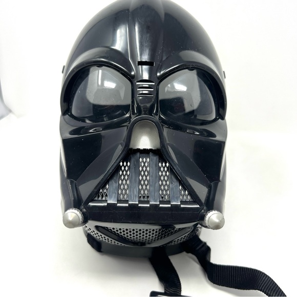 Vintage 2004 Darth Vader Voice Changer Sound Effects Helmet Mask NO CROWN Y2K - Picture 6 of 9